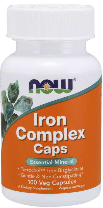 Iron Complex 100 Vcaps from NOW