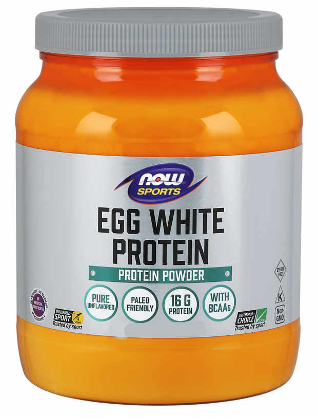 NOW: Egg White Protein Powder Unflavored 5 LB