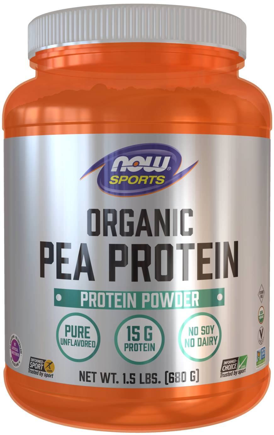 Organic Pea Protein Powder By Now Foods