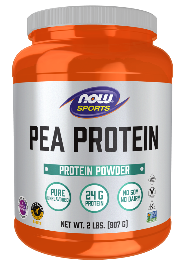NOW: Pea Protein Natural Unflavored 2 LBS