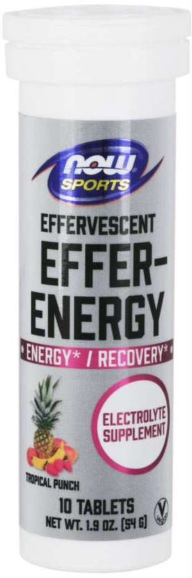 NOW: Effer Energy Tropical Punch 10 Tabs / Tube