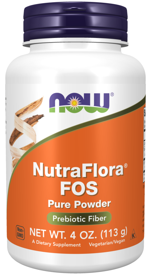 NOW: NutraFlora FOS 4 Oz