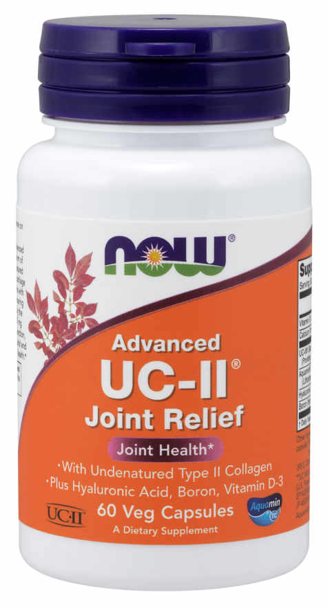 Advanced UC-II Joint Relief 60 Veg Caps from NOW