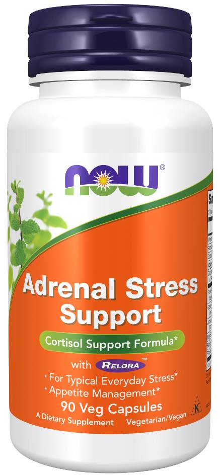 NOW: Adrenal Stress Support with Relora 90 Vcaps