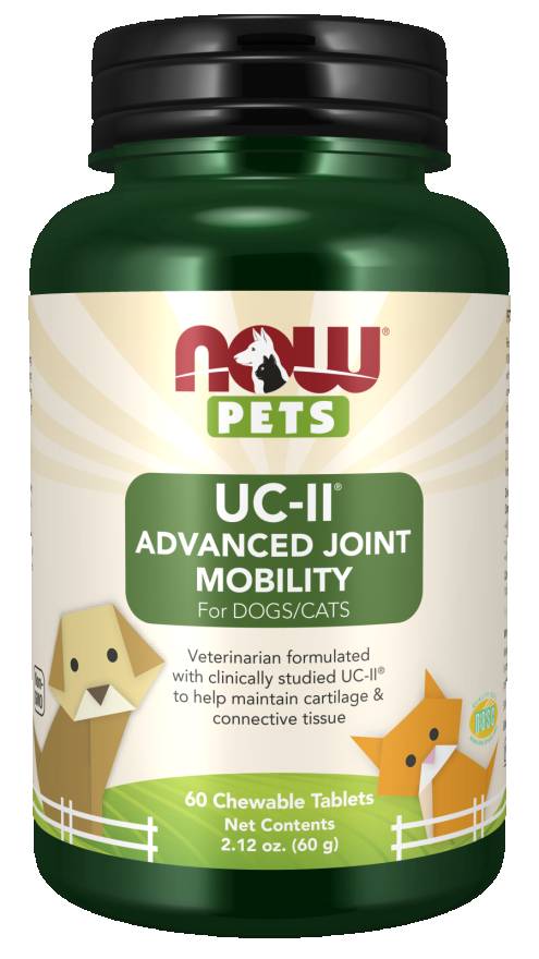 NOW: Pets UC-II Advanced Joint Mobility 60 Tabs