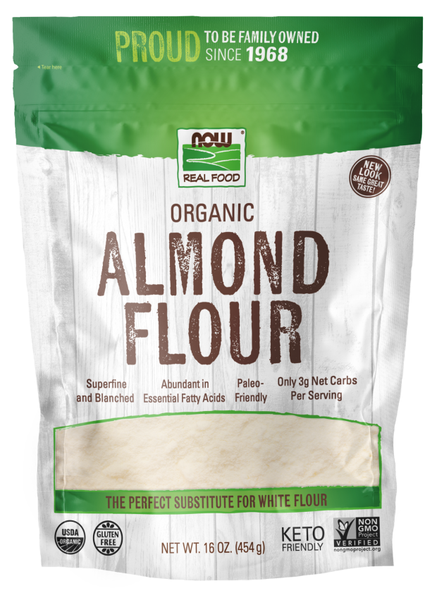 NOW: Organic Almond Flour Super Fine 1 lb