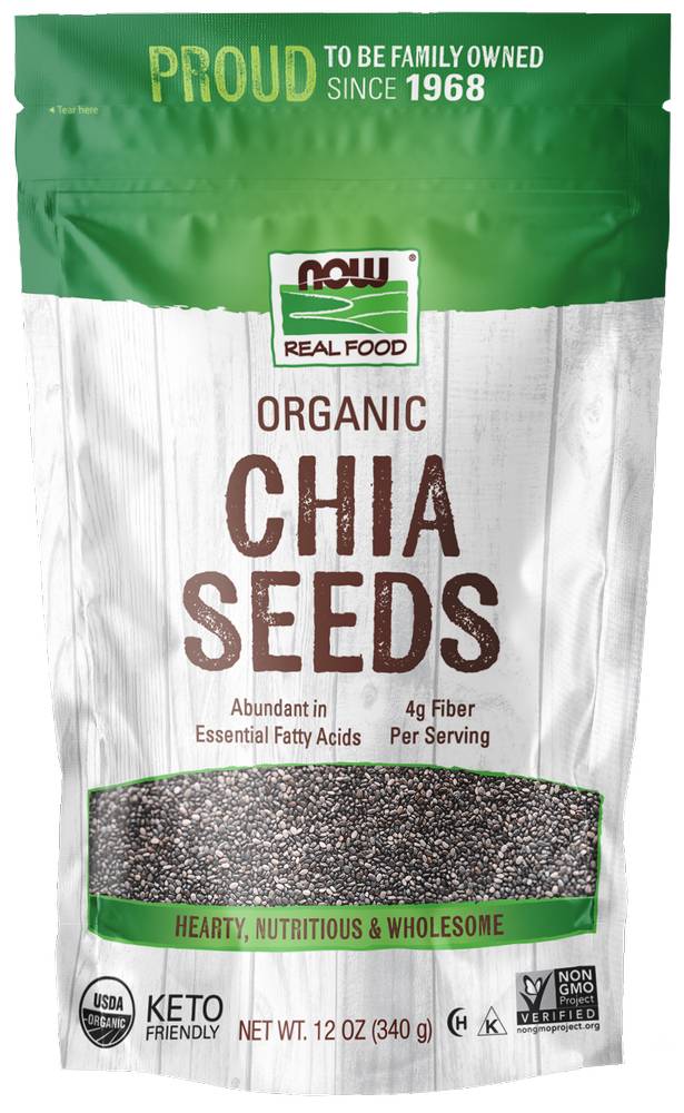 NOW: Chia Seed Organic 12 oz