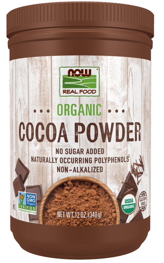 Pure Organic Cocoa Powder, 12 oz.