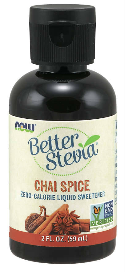 NOW: BetterStevia Liquid Chai Spice 2 fl. oz.
