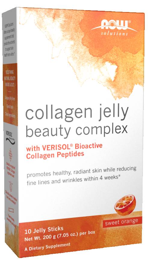 NOW: Collagen Jelly Beauty Complex Sweet Orange 10 Jelly Sticks