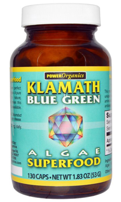 KLAMATH BLUE-GREEN ALGAE: Blue Green Algae 400mg 130 tab