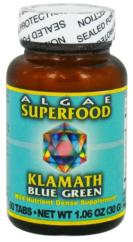 KLAMATH BLUE-GREEN ALGAE: Klamath Blue-Green 400mg 60 capvegi