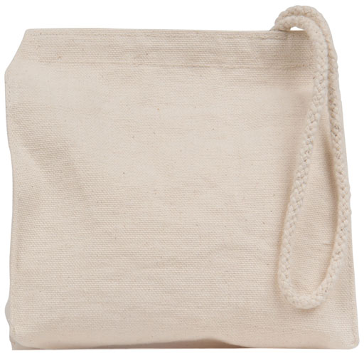 ECO-BAGS PRODUCTS: Snack Bag 6x6 Natural Cotton 1 bag