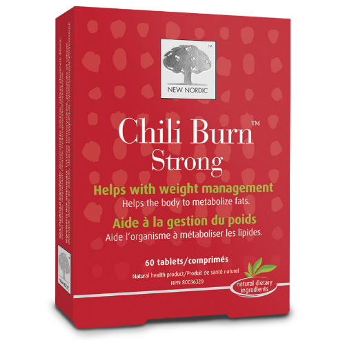 NEW NORDIC US INC: Chili Burn for Natural Fat Burner 60 tab