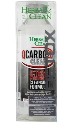 HERBAL CLEAN DETOX: Q Carbo Clear 20 Strawberry-Mango 20 oz