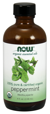 NOW: Organic Peppermint Oil 4 fl oz