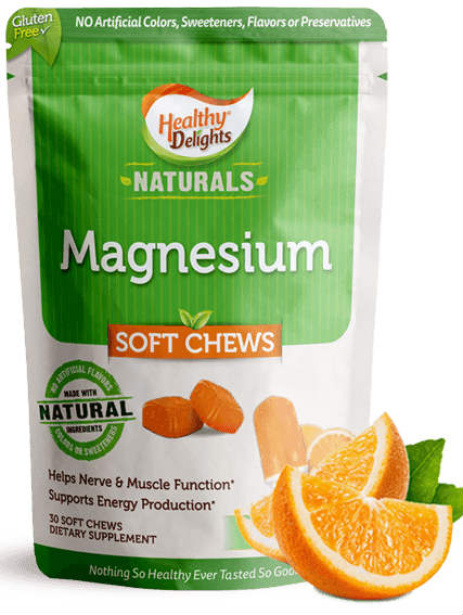 HEALTHY DELIGHTS: Healthy Delight Naturals Magnesium 30 chew
