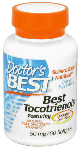 Doctors Best: Best Tocotrienols featuring Tocomin SupraBio 50mg 60 SOFTGELS