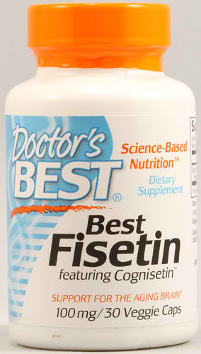 Doctors Best: Best Fisetin featuring Cognisetin (100mg) 30 VEGGIE CAPS