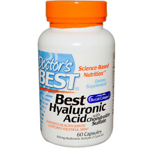 Best Hyaluronic Acid with Chondroitin Sulfate, 180 C