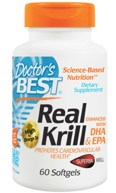 Doctors Best: Real Krill Enhanced with DHA and EPA 60S G