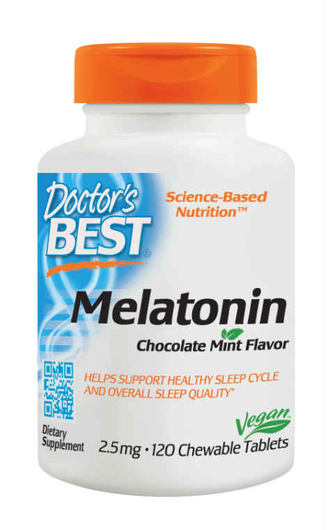 Doctors Best: Quick Melt Melatonin 2.5mg 120T