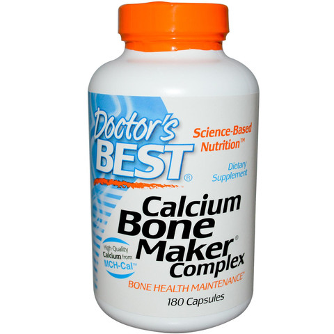 Doctors Best: Calcium Bone Maker Complex 180 Caps