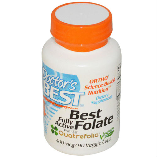 Doctors Best: Best Fully Active Folate (400mcg) 90 VC