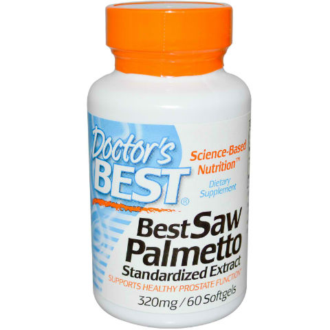 Doctors Best: Best Saw Palmetto (320 mg) 180 SOFTGELS