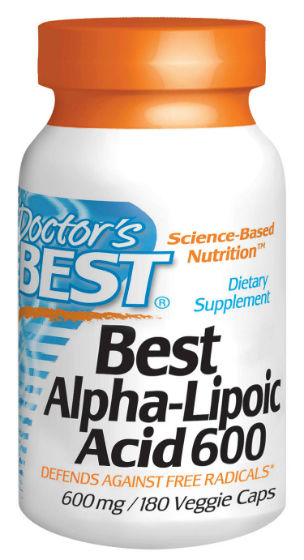 Doctors Best: Best Alpha-Lipoic Acid (300 mg) 180 VC