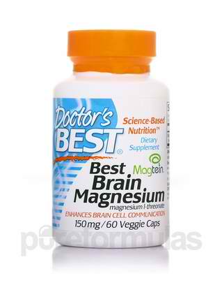 Doctors Best: Best Brain Magnesium 60VC