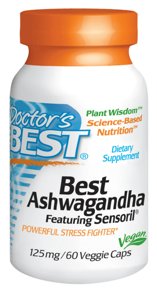 Doctors Best: Best Ashwagandha Featuring Sensoril 60VC