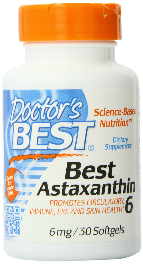 Doctors Best: Best Astaxanthin (6 mg) 30 softgels