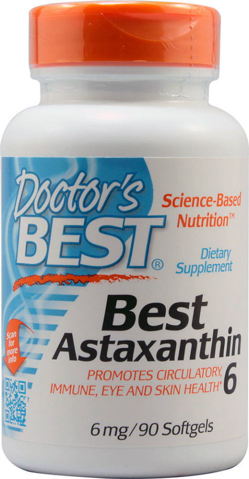 Doctors Best: Best Astaxanthin (6 mg) 90 softgel