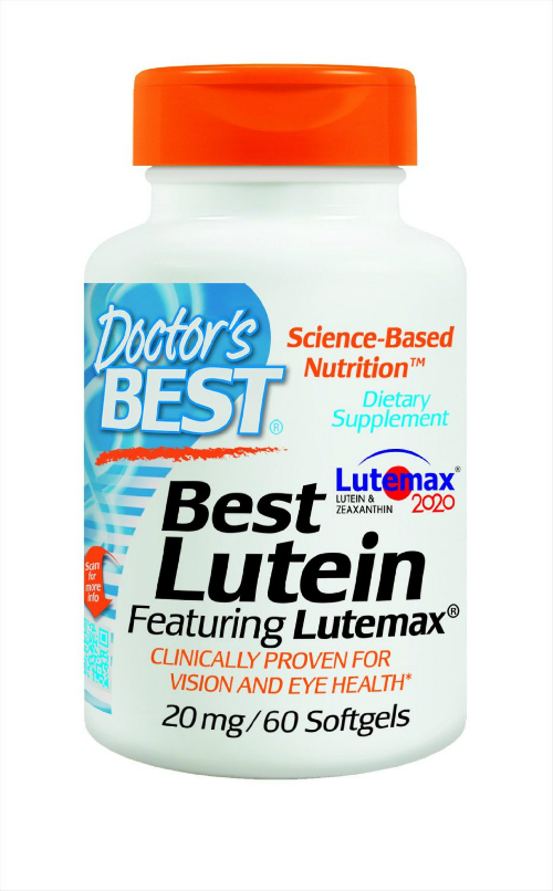 Doctors Best: Best Lutein feat Lutemax And meso-Zeaxanthin 20/20 60 softgel