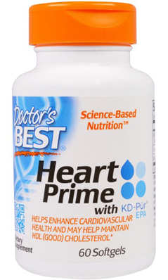 Doctors Best: Heart Prime with KD-Pur EPA 60 Softgel