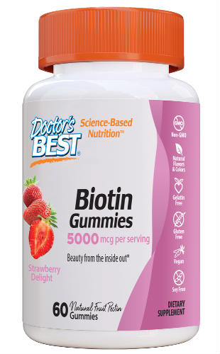 Biotin 5000mcg Gummies 60G from Doctors Best