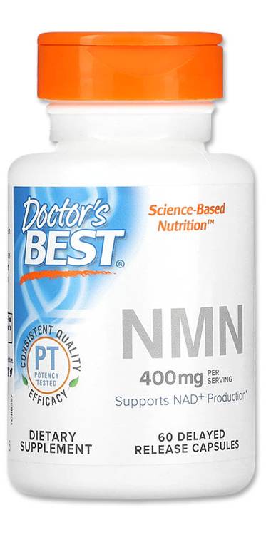 Doctors Best: NMN 400mg 60 Delayed Release Caps
