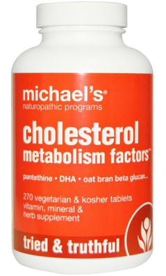 Michael's Naturopathic: Cholesterol Metabolism Factors 270 tab