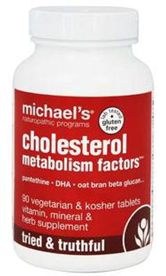 Michael's Naturopathic: Cholesterol Metabolism Factors 90 tab