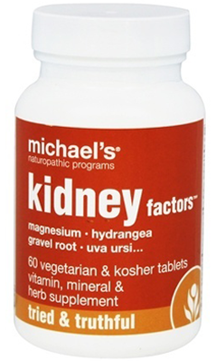 Michael's Naturopathic: Kidney Factors 60 tab