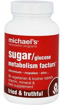 Michael's Naturopathic: Glucose Metabolism Factors 90 tab