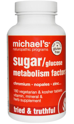 Michael's Naturopathic: Glucose Metabolism Factors 180 tab