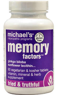 Michael's Naturopathic: Memory Factors 90 tab