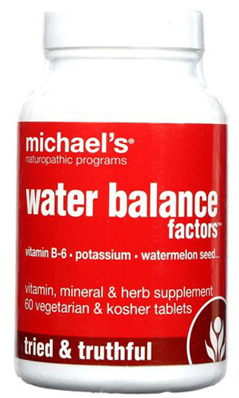 Michael's Naturopathic: Water Metabolism Factors 60 tab