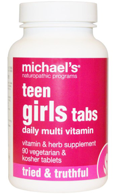 Michael's Naturopathic: Teen Girls Multi Vitamin 90 tab