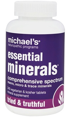 MICHAEL'S NATUROPATHIC: Essential Minerals 240 tab