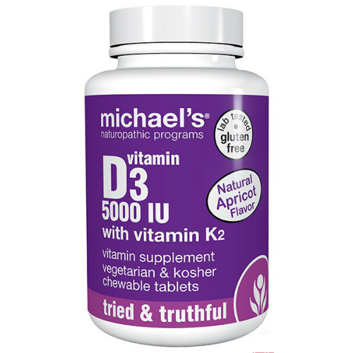 Michael's Naturopathic: Vitamin D3 w/ Vitamin K2 90 tab