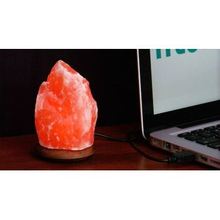 ALOHA BAY: Salt Lamp 4 Inch USB Pink 1 ct