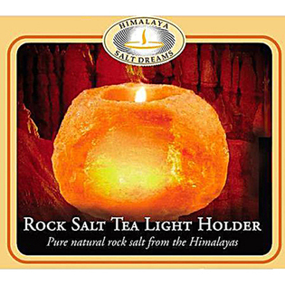 ALOHA BAY: Salt Tealight Holder White Mini 2.25 Inch 1 ct